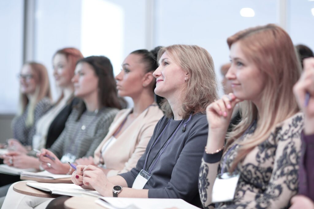 Women in leadership meeting