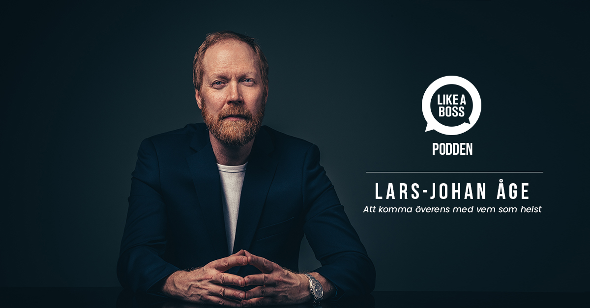 Podcast – Förhandling, kom överrens med vem som helst, Lars-Johan Åge
