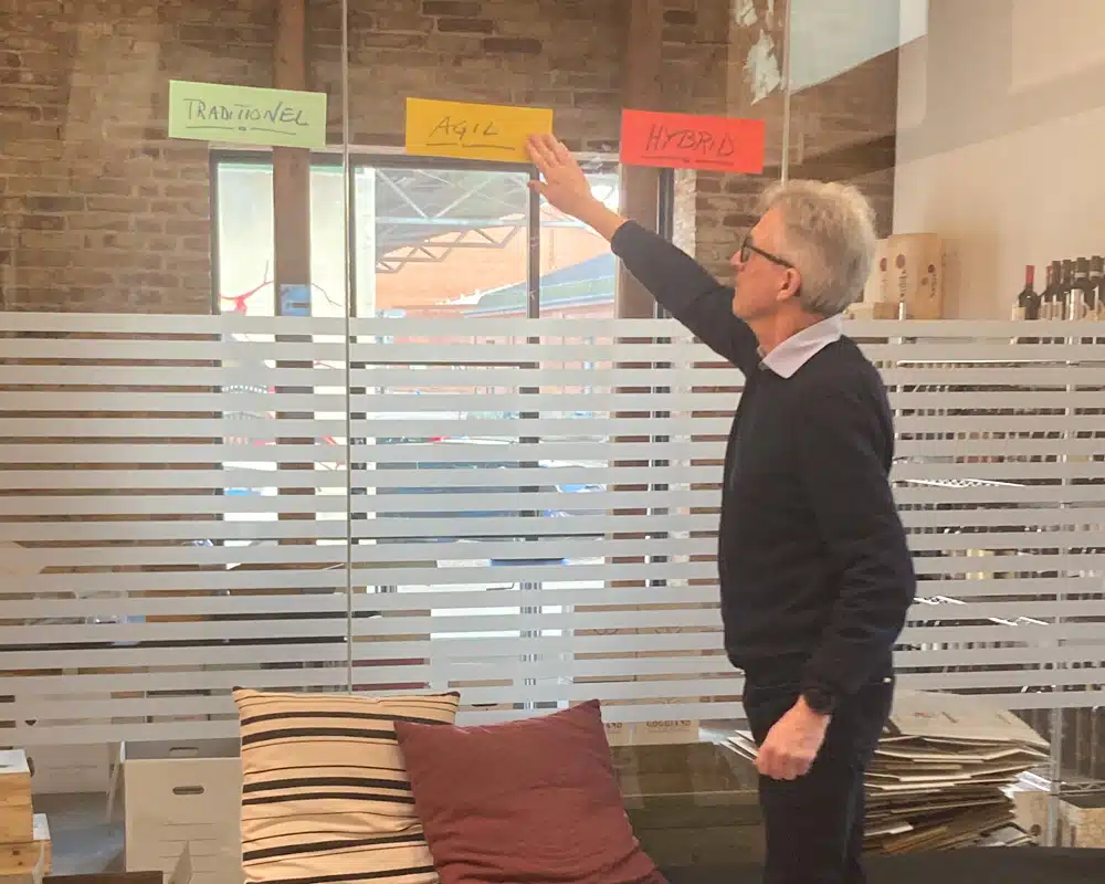 Jesper Schreiner holder oplæg til netværksmødet